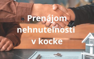 Prenájom nehnuteľnosti v kocke. Na čo všetko si dať pozor?